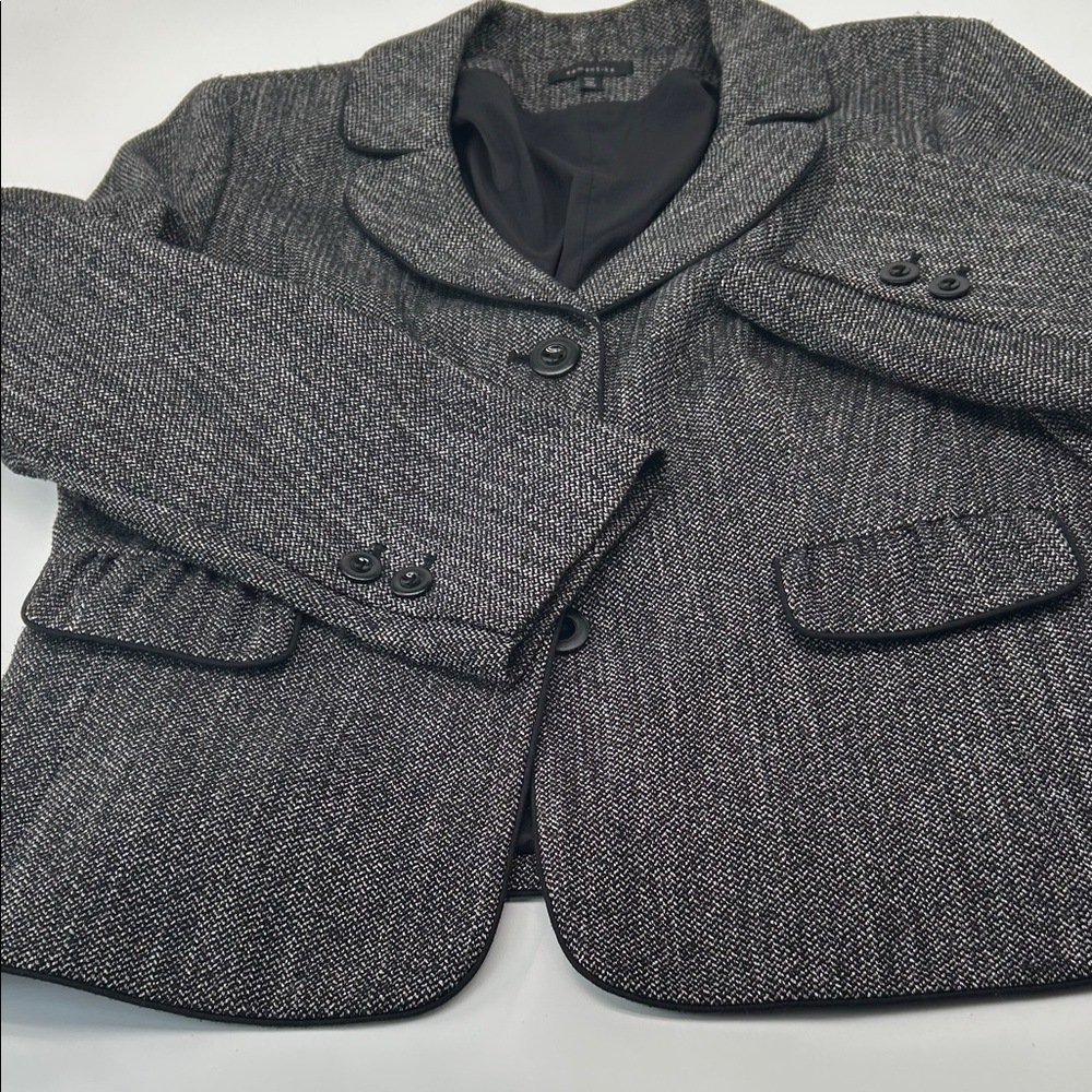 Women’s Grey Tweed Blazer Jacket